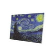 thumbnail image 2 of WIRESTER Canvas Prints Poster, 10 x 8 inch Wall Decor Canvas Artwork, The Starry Night Van Gogh, 2 of 7