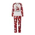 thumbnail image 2 of Fiomva Family Matching Christmas Pajamas Xmas Holiday Sleepwear Sets Couples Christmas PJs for Men Women Baby Kids, 2 of 10
