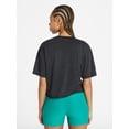 thumbnail image 3 of No Boundaries Boxy Cropped Graphic Tee, Women's XXS-XXL, 3 of 5