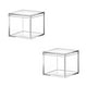 thumbnail image 4 of Caja de dulces de 12 uds, usos múltiples, recipiente para aperitivos y galletas de Chocolate, caja de alimentación con tapa transparente, Almacenamiento y organización del hogar  5.5*5.5*4.5 cm 100 ml Yuarrent HA071120-02, 4 of 6