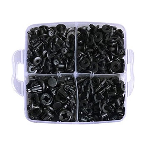 Labymos 630 Pcs/ensemble Rivets à Goupille pour Carrosserie de Voiture Kits de Réparation de Pare-Chocs Clips de Fixation Clips d'Expansion