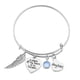 thumbnail image 1 of Pulsera familiar Una pieza de mi corazón Ala de ángel Papá Mamá Pulsera con letras Wmkox8yi sjalhkljlk1564, 1 of 1