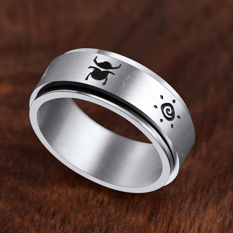 Men's Dragon Claw Ring - Stainless Steel With Gemstone, Gold Plated/Black, Gift Box