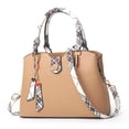 thumbnail image 2 of Crossbody Purse Bags for Women 2025 Checkered Top Handle Handbag Satchels Ladies Shoulder Work Tote Bag, 2 of 8