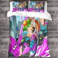 thumbnail image 3 of Splatoon Duvet Cover Splatoon Bedding Set, 3d Printed Soft Microfiber With Pillowcase With Zipper For Adults And Children 3 Pieces, 3 of 5