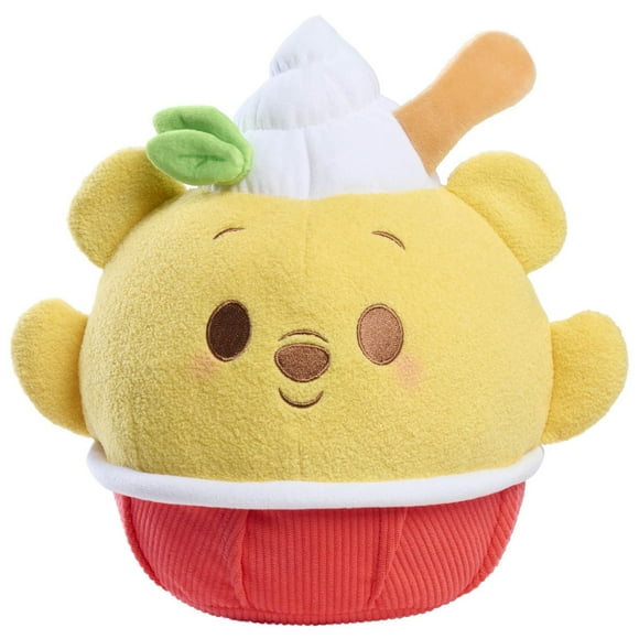 Disney Munchlings Squeeze-A-Munch Large Lemon Mint Shaved Ice Winnie the Pooh Plush