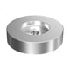 thumbnail image 3 of Adaptador de 45 RPM, adaptador de discos de vinilo, abrazadera de hoja de conversión estable, estabilizador de discos de aluminio sólido para uso, 3 of 8