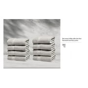 Better Homes & Gardens Signature Soft Solid Cotton 6 Piece Bath Towel Set,Deep Redwood