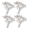 thumbnail image 3 of UPOUART Set of 4 Reindeer Napkin Elegant Alloy Table Decor for Holiday Dinners and Picnics, 3 of 8