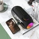 thumbnail image 2 of Wosthever ABS portátil Mini receptor de Radio FM sonido Hifi RGB Bluetooth altavoz con reloj excelente soporte de despertador Dual Electrodomésticos beige, 2 of 6
