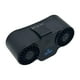 thumbnail image 2 of Ventilador de cintura portátil multifunción, viento de 4 velocidades, mini ventilador de aire acondicionado, portátil, ventilador de refrigeración con Negro, 2 of 9