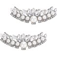 thumbnail image 1 of Decorative Rhinestone Shoe Clips, Removable Fashion Crystal Flower Clips Women Dress/Shoes, 1 of 5