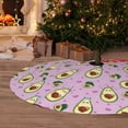 thumbnail image 6 of Picia Different Avocados Print Christmas Tree Skirt , Christmas Tree Skirt Ornaments for Merry Christmas Holiday Party Decorations Indoor Outdoor-36", 6 of 7