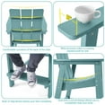 thumbnail image 4 of Sonerlic Adirondack Chair, Patio Bar Stool Furniture for Outdoors,Lake Blue, 4 of 8