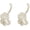 White, variant on PETGLE 8 Pcs Black Wall Hooks Set Vintage Coat & Towel Hooks for Entryway, Bathroom, Bedroom Decorative Heavy Duty Wall Mounted Unique French Country Curtain Holder for Keys, Hats Bags, Clothes