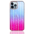 thumbnail image 4 of Rosebono For iPhone 13 Pro Max Case, Bling Glitter Sparkle Laser Pink Ultra Transparent Fashion Cute Colorful Skin Cover ShockProof Case for iPhone 13 Pro Max, 4 of 5