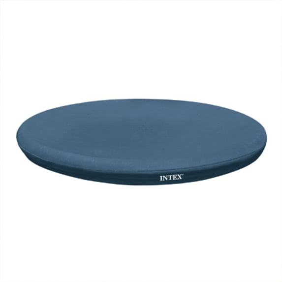 Open Box Intex 10 Ft Easy Set Round Above Ground Pool Vinyl Debris Cover