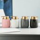 thumbnail image 5 of Unique Modern Soap Dispenser, Face-Shaped Ceramic Bottle with Rust Proof Gold Matte Pump, Decorative Lotion Dispenser, 5 of 5