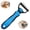 Blue A, variant on Vivanchor Pet Pro, Dual-Sided Pet Grooming Tool, Cat Brush Rake and Long Haired Dog Brushes, Pets Knotter Dogs and Cats for Grooming Hair