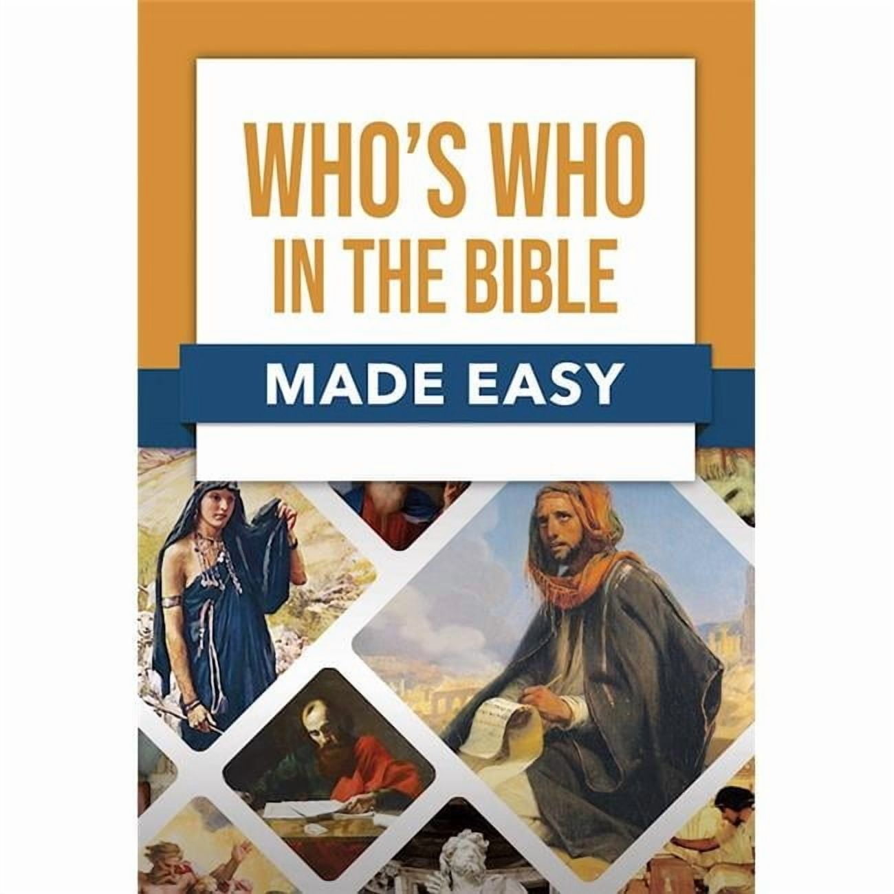 Rose Publishing 331979 Whos Who in The Bible Made Easy Book