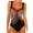 Red, variant on Women's Print Swimwear One Piece Swimsuit Female Vintage Retro Bathing Suits Beach Wear Swimming Suit