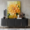 thumbnail image 6 of Framed Flower Canvas Print Rustic Creamy Yellow Wood Grain Room Decor White Jasmine and Rusty Watering Cans Painting for Living Room Bedroom Home Decor Ready to Hang 12x16in, 6 of 7