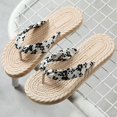 thumbnail image 2 of Aayomet Women's Slippers Cloth Slippers With Rubber With Flip Plastic Spring And Casual Women's Summer Bottom Daisy Flat Flops,White 7.5, 2 of 5