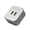 Gray, variant on LAZIOEGR Track Sockets Round Power Track Socket Outlet Electric Mobile Track Adapter with EU Plug 16A for Gen 1 Electrical Rails, 2.76 in / 7 cm Metallic Silver