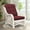 White (Dark Brown Cushion), variant on Malibu Lounge Armchair ECO Natural Rattan Wicker Handmade Design with Cream Cushion, White Wash
