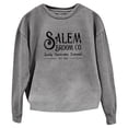 thumbnail image 1 of MSJUHEG Sweat à Capuche pour Femmes Mode Décontractée Chandail en Molleton Chaud à Manches Longues Col Rond Chemise Imprimée Douce Chandails en Molleton d'Hiver pour Dames Hauts Graphiques Gris 4TG, 1 of 4