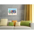 thumbnail image 4 of Sandals and Seats - Beach Chairs & Towels - From an Original Color Painting by Scott Westmoreland - Fine Art Matte Paper Print (Unframed) 20x26in, 4 of 4