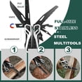 thumbnail image 4 of Multitool Pliers, 21-in-1 Multi Tool with Self-Locking & Sheath, Stainless Steel Pocket Knife, Screwdriver, Perfect for EDC Outdoor Survival Camping Hiking, Simple Repair, Survival Gear Gift, 4 of 7