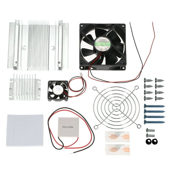 Cooling fan,Peltier Kit Semiconductor Diy Peltier Kit Conduction Fan Tec1-12706 Kit Semiconductor Cooler Semiconductor Cooler Conduction Cooler Conduction Fan Kit Siuke Diy Peltier - Diy