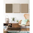 thumbnail image 5 of Minimalist Abstract Framed Wall Art 11x14in Natural Framed Modern Boho Neutral Line Wall Decor Geometric Artwork Kitchen Dining Room, 5 of 7