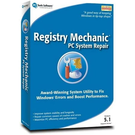 Registry Mechanic for Windows - (v. 5.1) - box pack - 1 user - CD - Win