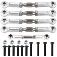 thumbnail image 3 of Peahefy Tie Rod Set, RC Tie Rod Set Easy To Install Aluminum Alloy Tie Rod Set For Big Foot Remote Control Car, 3 of 8