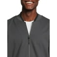 Athletic Works Men’s Active Fleece Bomber Jacket, Sizes S5XL