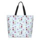 thumbnail image 1 of Balery Poodle Dog Bolsa Tote Estilo Estético con Cremalleras, Bolsa de Hombro, Bolsa de Compras Grande y Plegable, 1 of 8