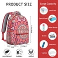 thumbnail image 6 of Mantra Sunflower Backpack - Bright & Cheerful School Bag for Positivity, Insulated Lunch Compartment, Joyful Gift for Optimists, 6 of 6