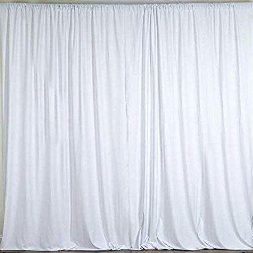 AK TRADING CO. 10 feet x 8 feet Polyester Backdrop Drapes Curtains ...