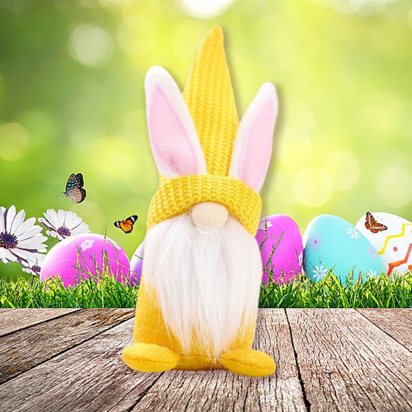 Amzcrzy Decorative Decorations Easter Decorations for Indoor Spring Home Bedroom Office Decor Tabletop Easter Day Gifts Christmas Decorations Halloween Decorations Fall Decor Home Decor