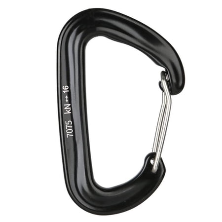 CEORPER Wire Gate Carabiner Clip Carabiner Heavy Duty D-Shape Clip Keys Carabiner Hook