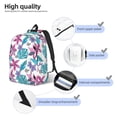 thumbnail image 3 of Fotbe Hawaiian Style Mochila de Lona con Estampado, Mochila Duradera, Mochila Versátil de Alta Calidad, Mochila Compacta Vintage-Small, 3 of 5