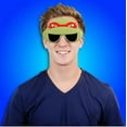 thumbnail image 2 of Raphael Teenage Mutant Ninja Turtle Sunstache Glasses Adult Halloween Accessory, 2 of 2