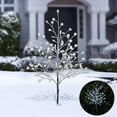 thumbnail image 3 of Alpine Corporation 58"H Indoor/Outdoor Frosty Christmas Snowflake Tree with LED Lights, 3 of 11