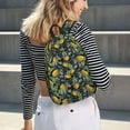 thumbnail image 5 of Rocae Citrus Fruits Elegant Lemons for Canvas College Laptop Backpack for Men Women-Medium, 5 of 5