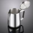 thumbnail image 7 of MRLESS 600ML Stainless Steel Frothing Pitcher with Lid - Coffee Creamer Jug for Espresso and Latte Art, 7 of 7
