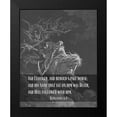 thumbnail image 2 of ArtsyQuotes 20x24 Black Modern Framed Museum Art Print Titled - Bible Verse Quote Revelation 6:8, Gustave Dore - Death on a Pale Horse, 2 of 5