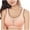 Hot Pink, variant on Lolmot Bras for Women No Underwire Plus Size Comfortable Hollow Out Full Coverage Bra U-Neck Push Up Breathable Underwear