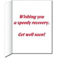 Store Greeting Cards: Giant Get Well Card (Sick as Dog), 2 feet x 3